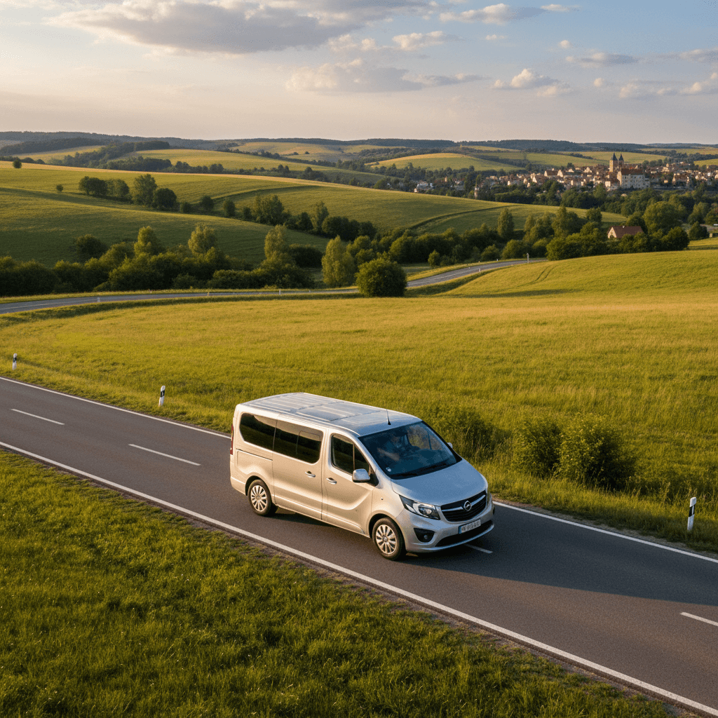 Bus Jędrzejów–Kielce na wynajem – kiedy bardziej opłaca się wynająć 9-osobowego busa niż jechać kilkoma autami?