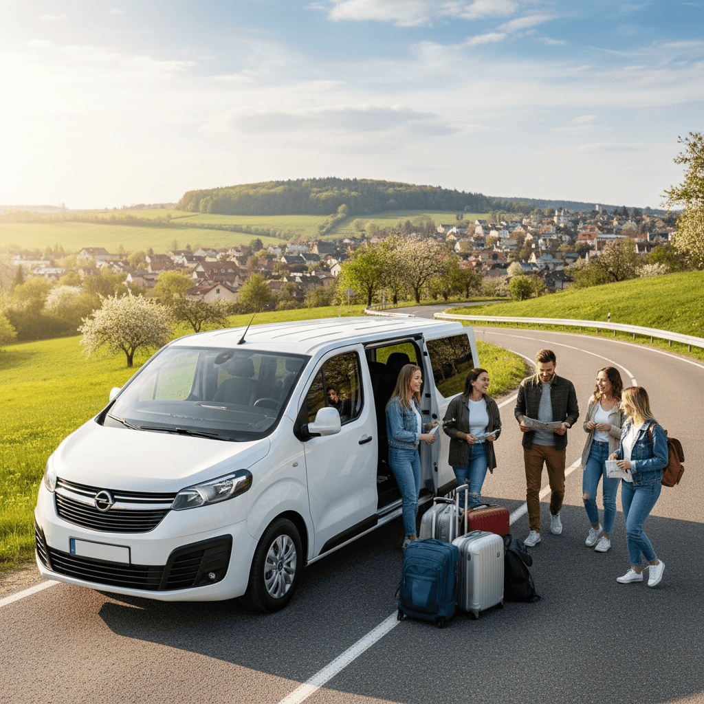 Wynajem busa 9-osobowego Kielce na weekend majowy 2026 – jak zarezerwować termin i nie zostać bez auta?